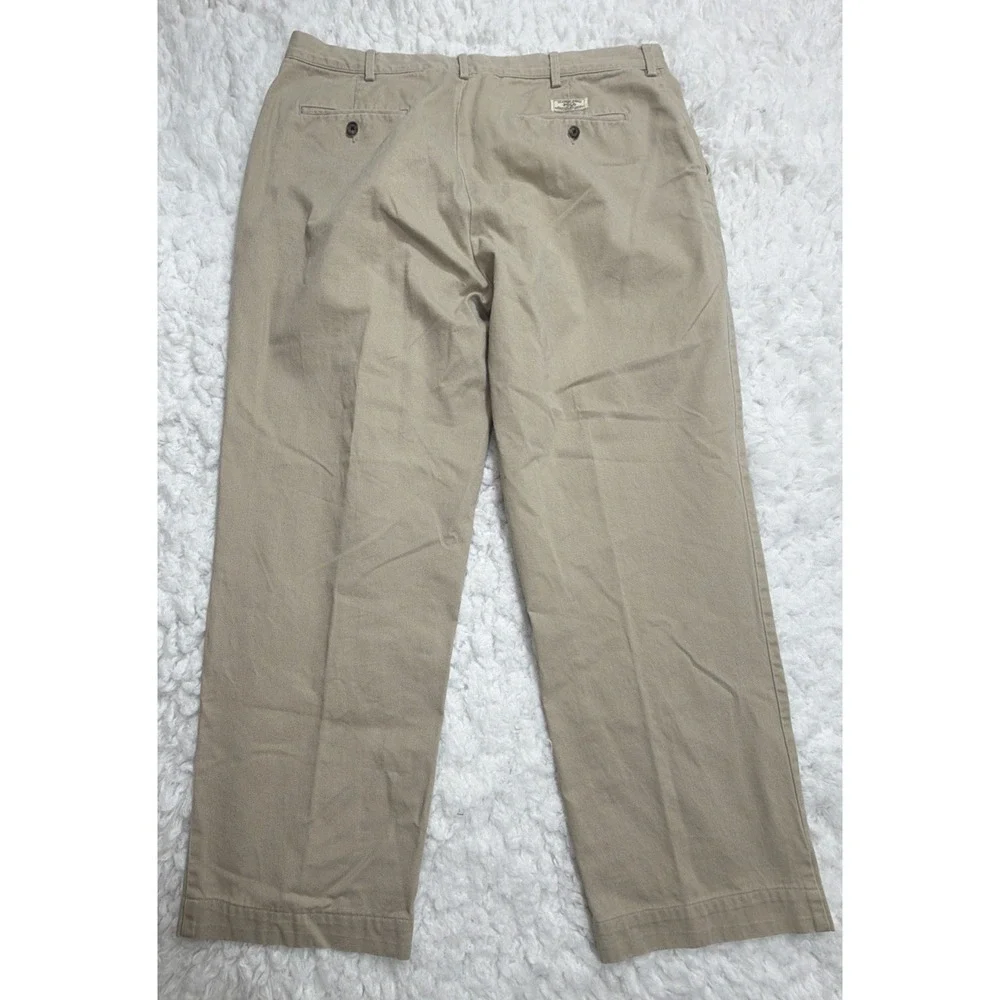 VTG Polo Ralph Lauren Chino‎ Pants 38 38x29 Beige Classic Straight Leg 90s Retro
